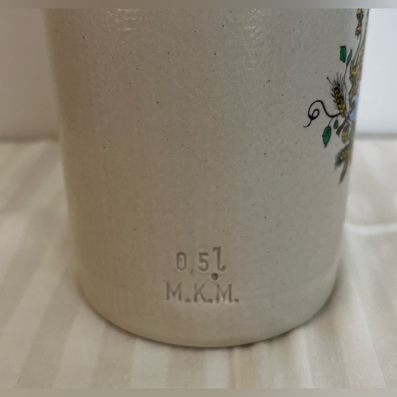 Vintage Hofbrauhaus Munchen German Beer Bottle MKM HB Stoneware w/Porcelain Cap - Picture 4 of 15